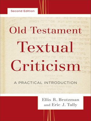 cover image of Old Testament Textual Criticism